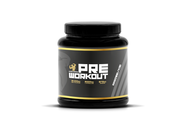 Pre Workout, Aardbei Kiwi, 300 Gram