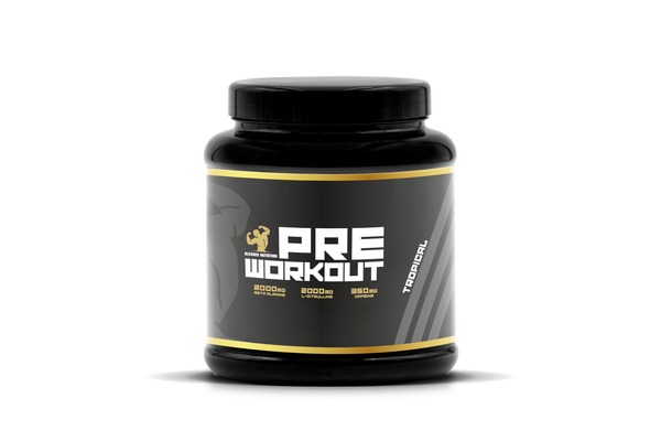 Pre Workout, Tropical, 300 Gram